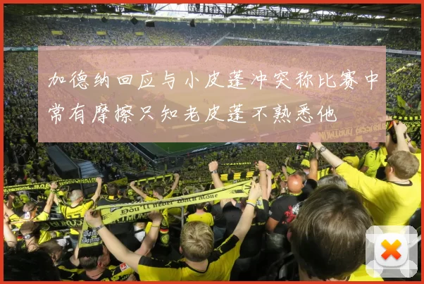 加德纳回应与小皮蓬冲突称比赛中常有摩擦只知老皮蓬不熟悉他